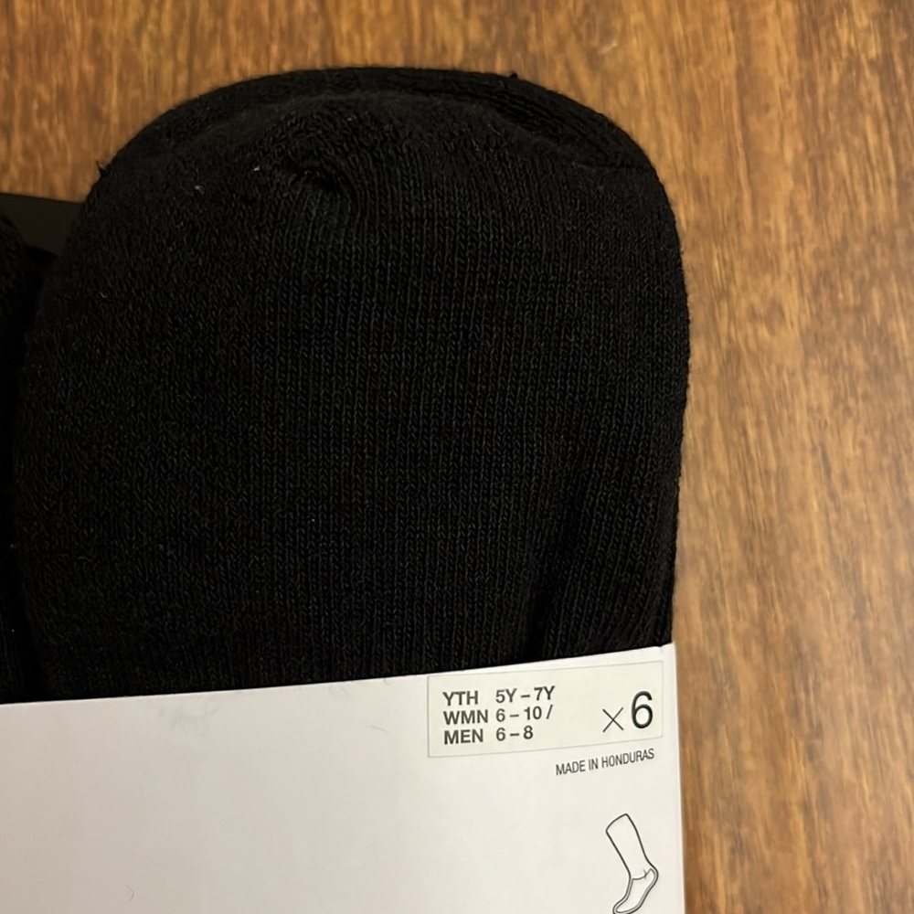 Nike Everyday Low Cotton Cushioned Socks 6 Pack - Picture 3 of 17